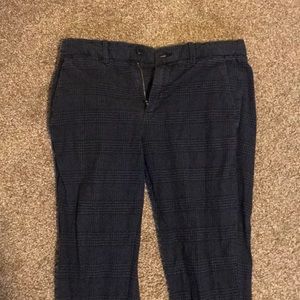 GAP Plaid Skinny Pants